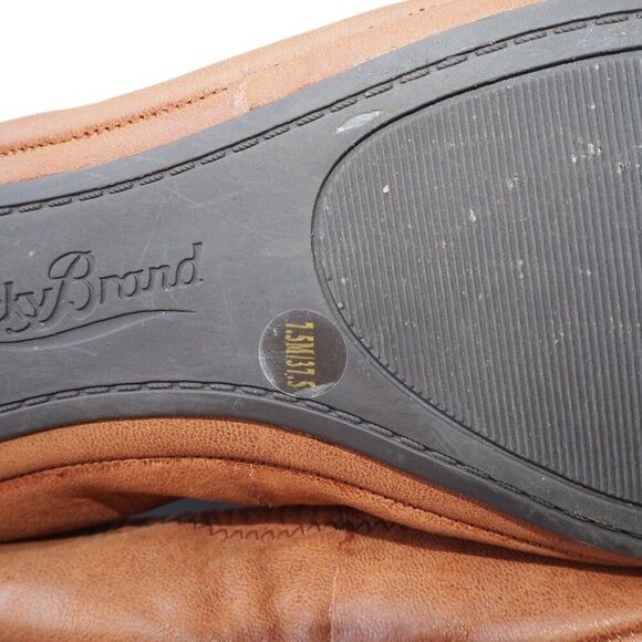 Lucky Brand Emmie Ballet Flats Bourbon Winter Haze (Brown) Women's 7.5M - Picture 9 of 12